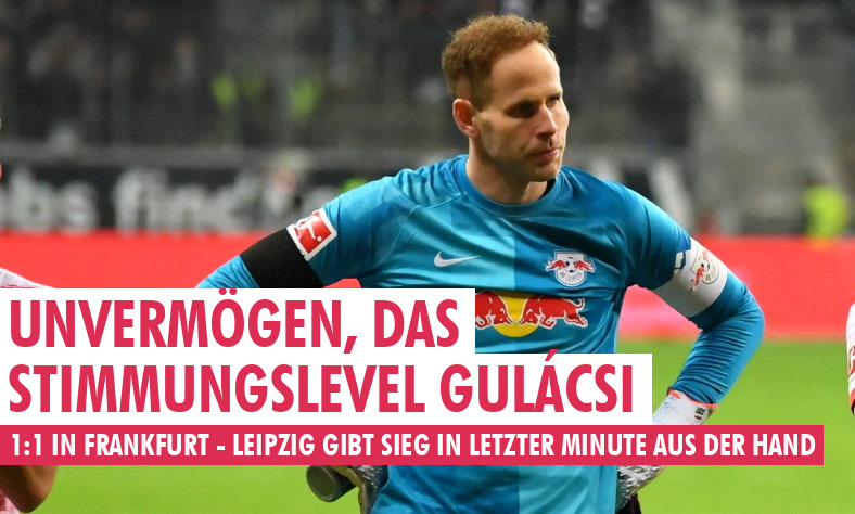 Unvermögen, das – 1:1 in Frankfurt